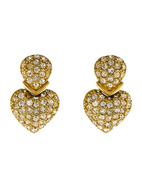 dior heart earring|dior earrings for women.